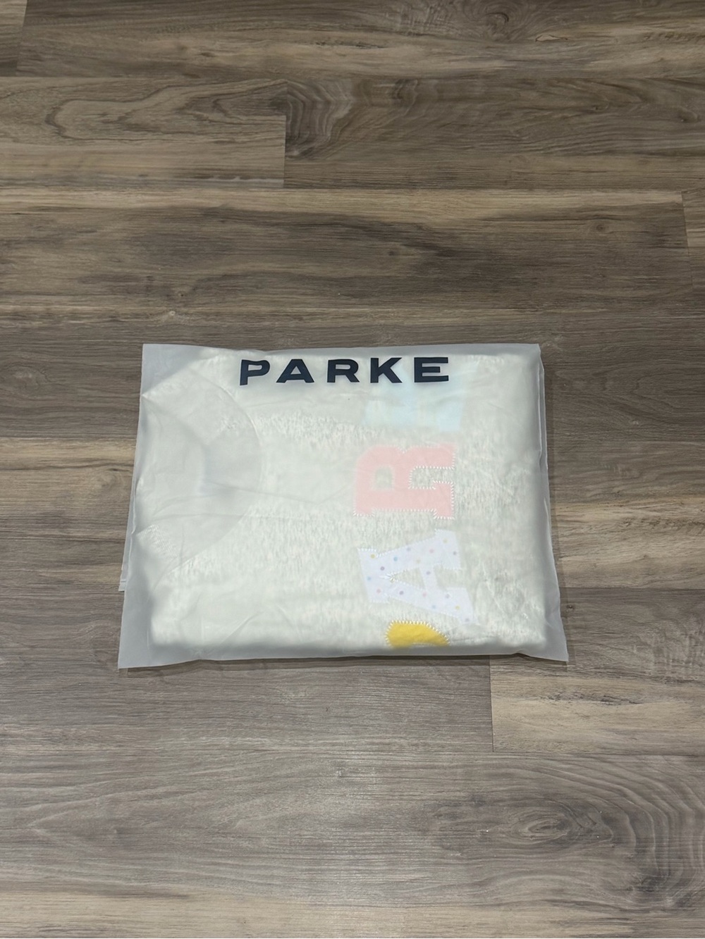 Parke Varsity Mock neck Patch work Size L/XL